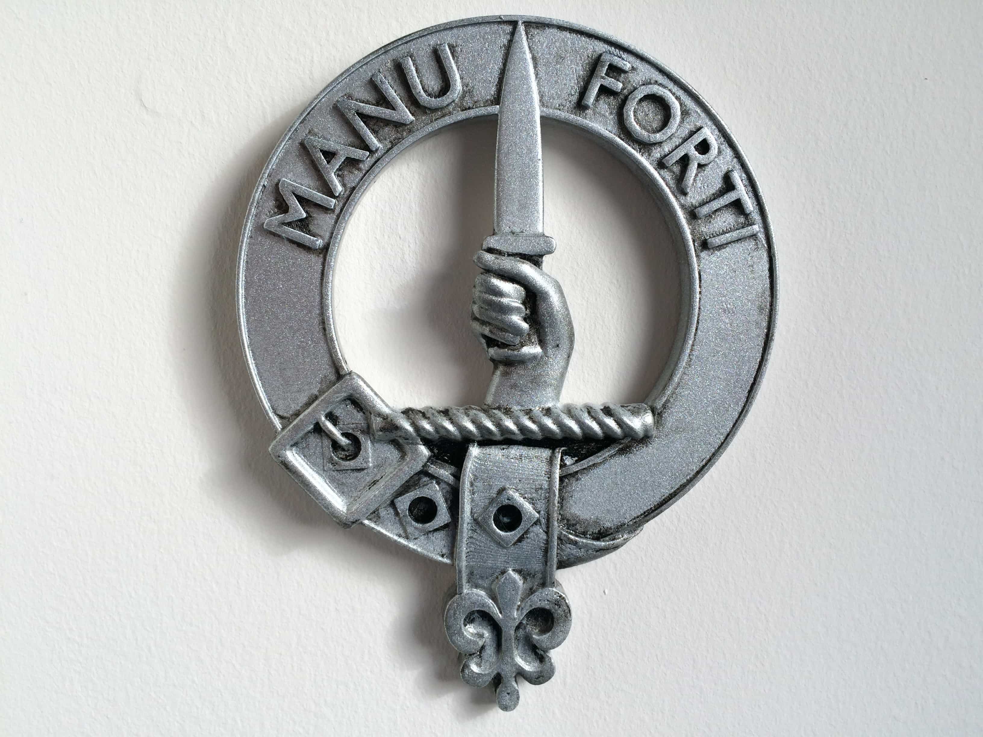 Clan MacKay crest model for 3d printing