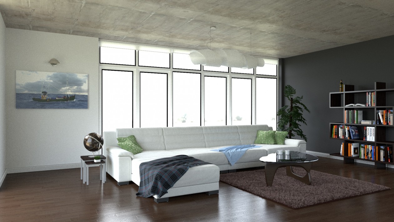Interior architectural visualisation