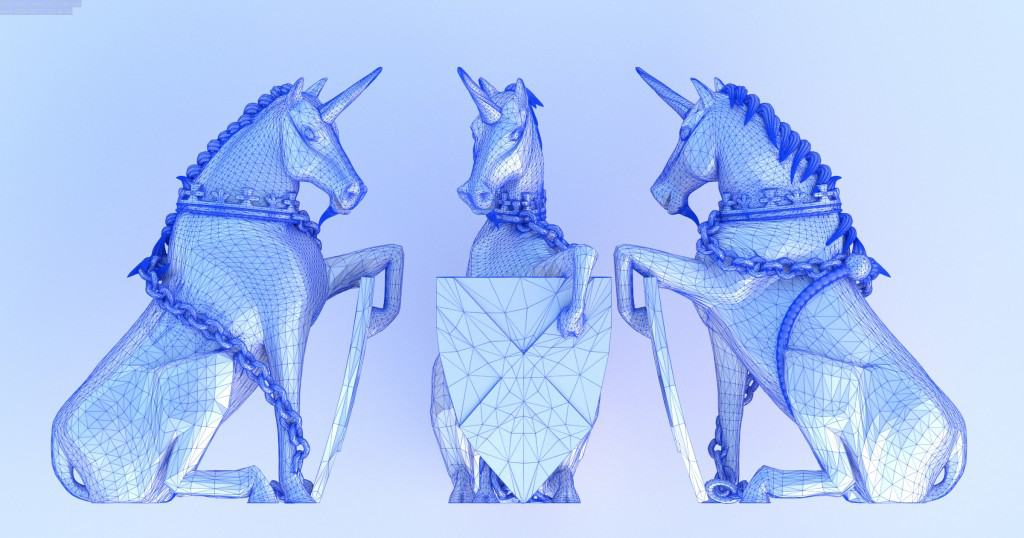 Unicorn - 3d model file for 3d printing • Celtic3d