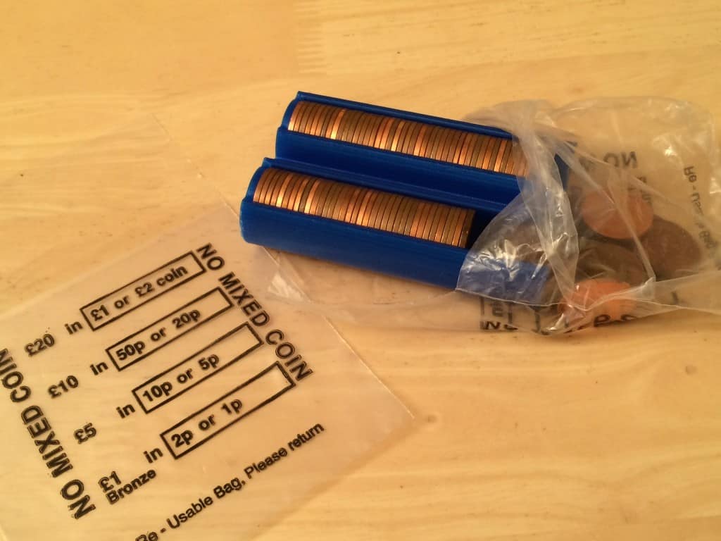 GB Coin Holder 3d model file for 3d printing • Celtic3d