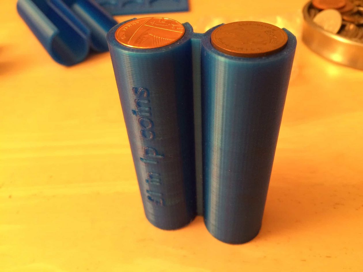 GB Coin Holder 3d model file for 3d printing • Celtic3d