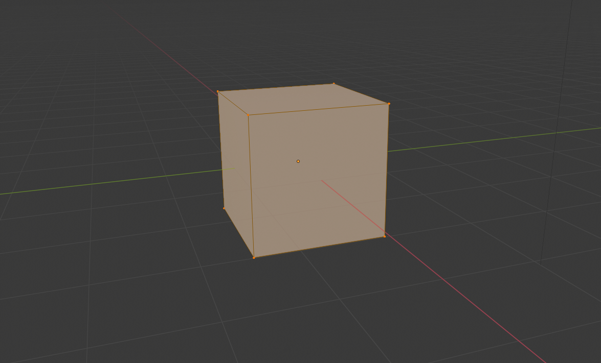 Default Blender Cube