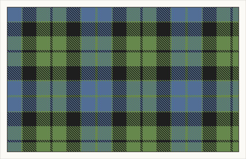 MacKay tartan in ancient colours