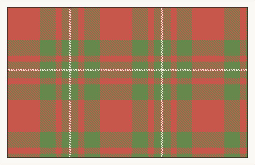 MacGregor tartan in ancient colours