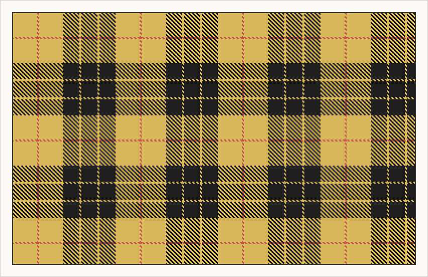 MacLeod of Lewis tartan in ancient colours